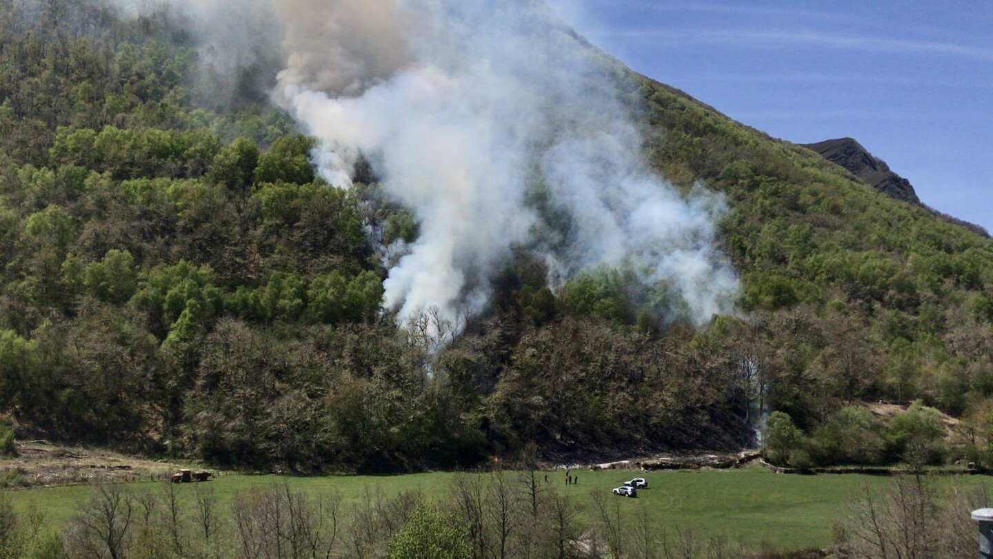 Incendio en Villager de Laciana