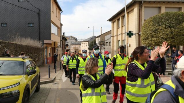 Cuarta etapa de la marcha: Toreno- Cubillos del Sil. / Iván Kalax