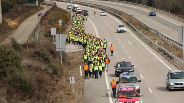 Cuarta etapa de la marcha: Toreno- Cubillos del Sil. / Iván Kalax