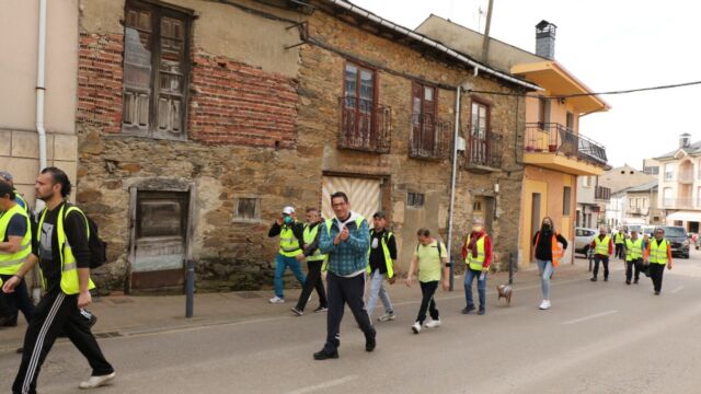 Cuarta etapa de la marcha: Toreno- Cubillos del Sil. / Iván Kalax