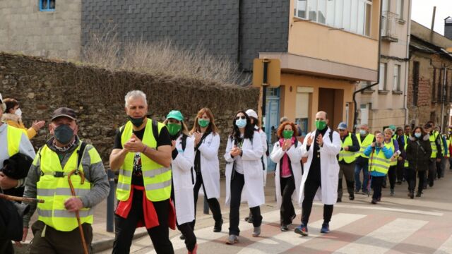 Cuarta etapa de la marcha: Toreno- Cubillos del Sil. / Iván Kalax